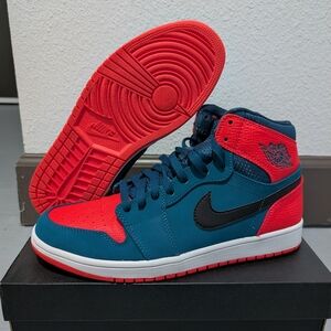 Nike Air Jordan 1 Retro High Westbrook Teal Green SZ 10